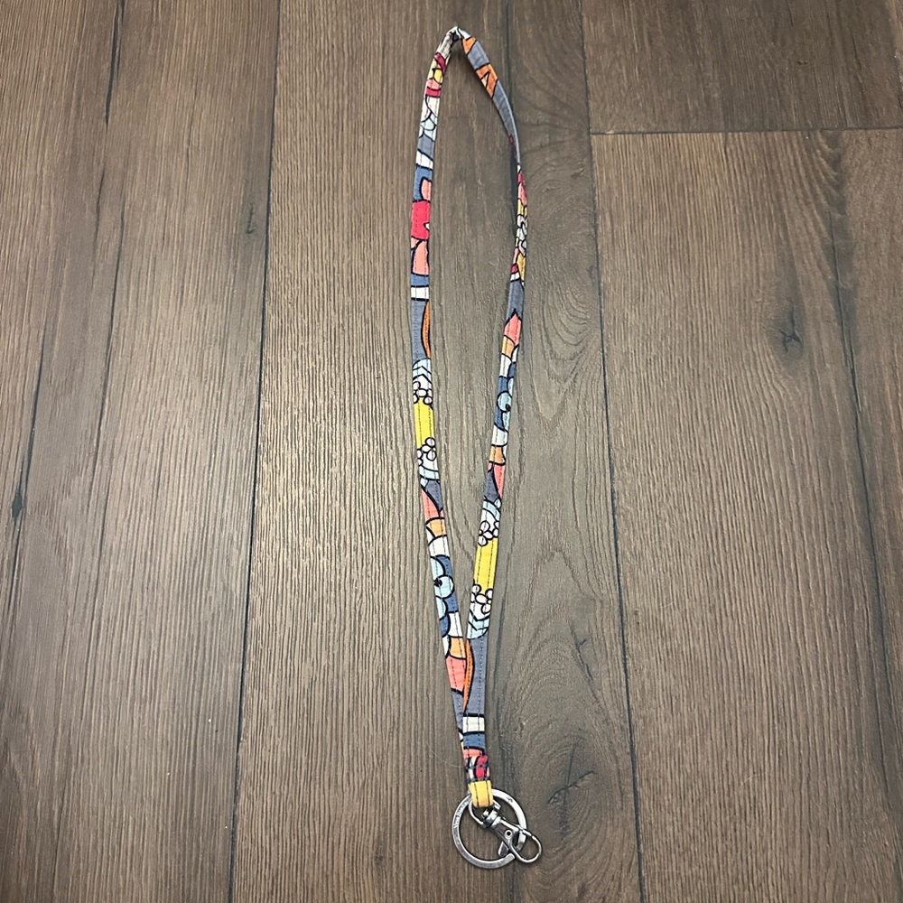 Vera Bradley Multicolor Lanyard Key Holder